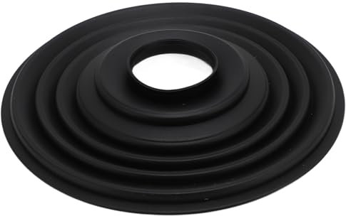 Paraluce per Fotocamera, Paraluce Pieghevole in Silicone per Installazione e Smontaggio Rapido, Protezione Antispruzzo Antiriflesso per Tutte le Fotocamere DSLR Previene (50MM)