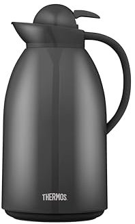 THERMOS Carafe en ampoule verre Patio, noir, 1,5L