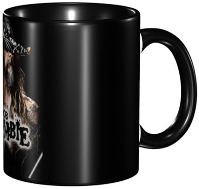 SdetYuia Rob Musics Tasse à café en céramique Motif zombie 325 ml