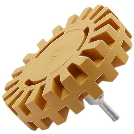CLISPEED Gummi radierer Rad Klebereste Entferner für Auto Aufkleber Entfernen Power Tool Zubehör Langlebig Vielseitig Kompakt Leicht für Fahrzeugreparatur