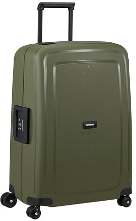 Samsonite S'Cure - Spinner M, Valise, M (69 cm), 79 L, Vert (Olive)