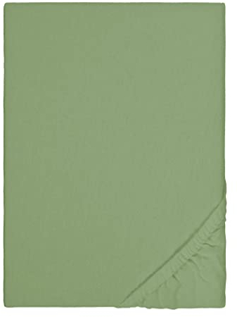 biberna Feinbiber-Spannbetttuch 0002744 fichte 1x 90x190 cm - 100x200 cm