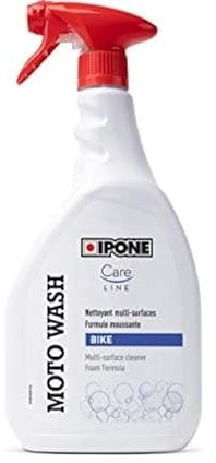 IPONE - Nettoyant Moto Multi Surfaces -Formule Ultra Puissante - Ne Laisse pas de Trace – Enlève Tous Types de Salissures - Agit en 2 Minutes - Effet Moussant Ultra Rapide – 1L