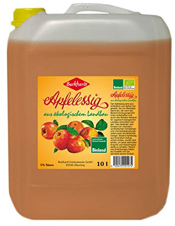 Burkhardt Bioland Bio - Apfelessig 5% Säure 10Ltr. Kanister