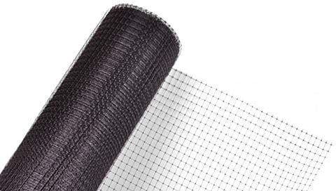Maulwurfnetz 2m Breite schwarz Maulwurfbekämpfung Rollrasen Rasen Maulwurfsperre Laubschutznetz Teichnetz Maulwurfschutz Gartennetz Länge:15m