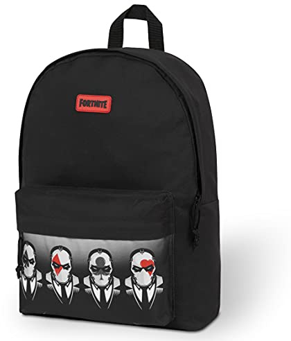 Fortnite Zaino Scuola Elementare, Zaino Scuola Media e Superiore, Gadget Ufficiale (Nero)