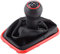 Yctze para pomo para Palanca de Cambios Manual Palanca de Cambios Seat 2004 Coche Interior y Exterior 5 velocidades Perilla de Cambio de Marchas de Coche Kit de Arranque de Polaina para p