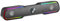 Mars Gaming MSBX, 10W Gaming-Soundbar, Dynamische RGB-Beleuchtung, DSP-Soundprozessor, Bluetooth 5.0 + Klinke, Mehrstufiger Raumklang, Schwarz