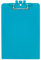 Snopake 15887 Porte-bloc A4 avec porte-stylo, pince ergonomique en métal robuste et trou de suspension Turquoise