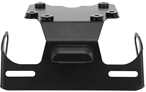 KIMISS Kennzeichenhalter Halterung, Motorrad Kennzeichenhalter Halterung Aluminiumlegierung Ersatz für Tenere 700 oder Rally XTZ700 2019 Bis 2022