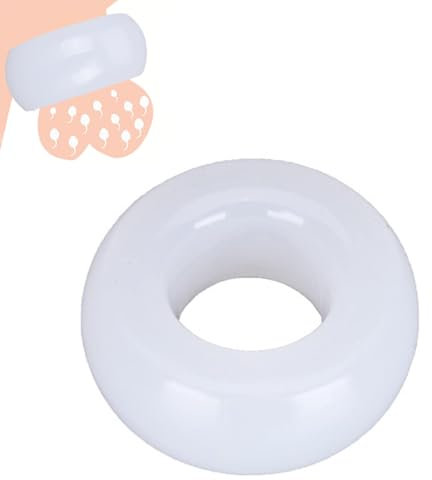 LZMYZ Silikon Weiches Penisring Hodenring Dehnbar Dick Hodenring Ballstretcher Cock Ringe Penis Extrem Keuschheit Ring Bondage Sex Spielzeug FüR MänNer Paare zur Potenzsteigerung