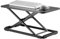 Mount Plus KBT10 Ultra Slim 24 Laptop, Keyboard and Mouse Stand | Sit Stand Adjustable Riser for Standing Desks | Lifts Up to 15.6 inches in Height | 5 Height Levels Riser