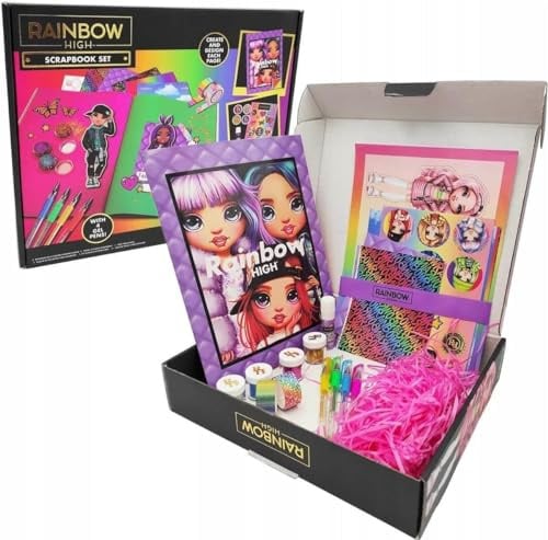 MGA Rainbow High Scrapbooking Set with Notepad Accessories