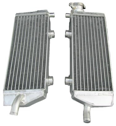 GPI Racing Radiateur gauche + droit en aluminium compatible avec K-T-M 250/450/505 SX-F/SXF 2008 2009 2010 2011