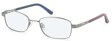 Puccini Oval Metall Brillen in Silver für Damen, Brille mit Sehstärke, optional mit Sonnenbrillen tönung oder Blaulichtfilter (Modell PCO-285-C2-49)