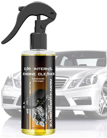 120ml Motorreiniger | Motorraumreiniger | Motorkaltreiniger | Spülfreier Kfz-Entfetter | Engine Cleaner | Teilereiniger | Automotor-Lager-Reinigungsspray Für Autos, Motoren, Motorräder