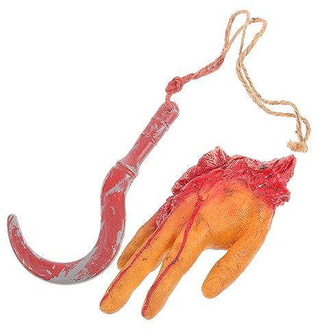 BESTonZON Halloween Scary Broken Hand Model Large Simulation Prop Decor for Haunted Party