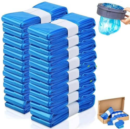 16-Pack 6.5m Premium Nappy Bin Refills - Nappy Bin Refill Bags compatible with Tommee Tippee Twist & Click Refill - Odor Lock and Germ Protection - Baby Diaper Pail Liner