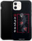 Slim Case extra dünn kompatibel mit Apple iPhone 12 Silikon Handyhülle schwarz Hülle Itachi Uchiha Offizielles Lizenzprodukt Naruto Shippuden