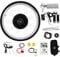 48V 1000W 26'' Electric Bike Conversion Kit, Rear Wheel Bicycle Motor E-Bike Kit LCD Display & Controller Bag, Dual Mode Controller PAS Cycling Hub, 460rpm, Black