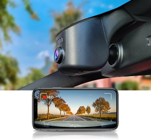 Fitcamx Dashcam 4K Kompatibel mit Cupra Terramar 2024-2026 (HD2-7708), OEM Dash Camera für Autos, UHD 2160P Video WiFi, G-Sensor, Loop-Aufnahme, Nachtsicht, WDR Dash Camera, Plug & Play, 64GB Karte