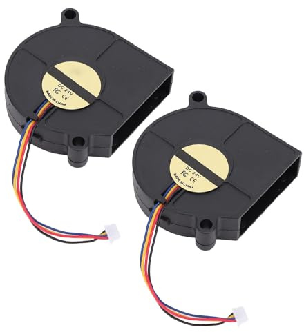 AUNMAS 3D Printer Cooling Fan Blower Double Ball Bearing Quiet Extruder Accessories for AD 5M PRO Heat Sink 51.5mm Mini Print Head