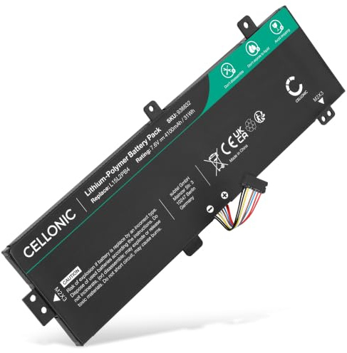 CELLONIC Battery compatible with Lenovo IdeaPad 310, 310-15ABR, L15C2PB5 | 4100mAh, 7.6V, Lithium-Polymer for Lenovo IdeaPad 310 15, 310-15IKB, 310-15ISK, 330 Touch-15IKB, Idepaad 310 15 Touch