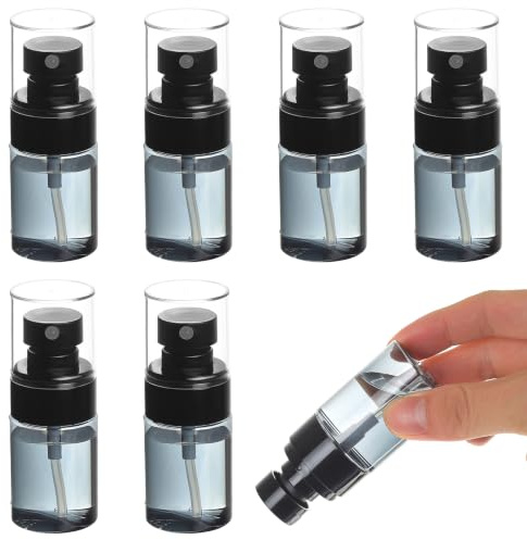 Peygre 6 Piezas Botella Spray 30ml, Pulverizador Fino Recargable | Botella de viaje recargable, pulverizador fino de agua, ideal para limpieza, maquillaje, hogar, jardín y oficina.