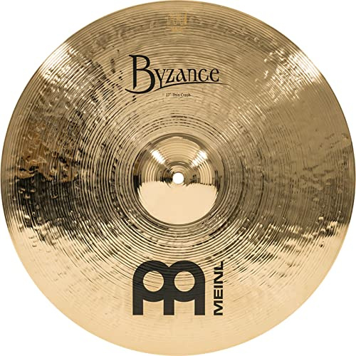 Meinl Cymbals B17TC-B Byzance 17-Inch Brilliant Thin Crash Cymbal (VIDEO)