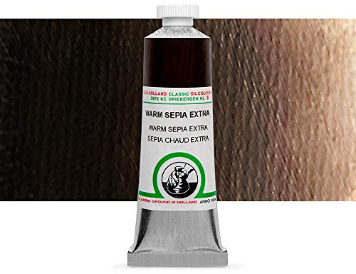 Old Holland Huile classique : 40ml Warm Sepia Extra
