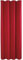 Bestlivings Vorhang Blickdicht (140x145cm / 1 Stück) Gardine Uni (Rot) mit Kräuselband/Universalband, Dekoschal für Fenster, Balkon - Dekorativer Gardinenschal