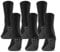 3 oder 6 Paar ABS Socken Herren Damen Anti Rutsch Socken Baumwolle 8600 WP (6 Paar Schwarz 43-46)