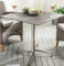 Destiny Gartentisch LOFT 68x68cm, Edelstahl + HPL, Beton dunkel (7654913)