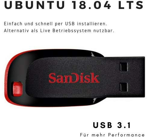 Ubuntu 18.04 LTS - Chiavetta di installazione USB 3.1