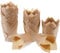 200pcs Tulip Cupcake Liners Muffin Cases Natural Baking Paper Cups Liners Holder Grease-Proof Wrappers for Wedding Birthday Party Baby Shower