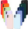 VGUARD Pack de 10 Coque pour iPhone 11 6.1 Pouces avec Protection Caméra, Ultra Mince Étui de Protection en Silicone Antichoc, Souple Flexible TPU Anti-Rayures Bumper Housse - 10 Couleurs