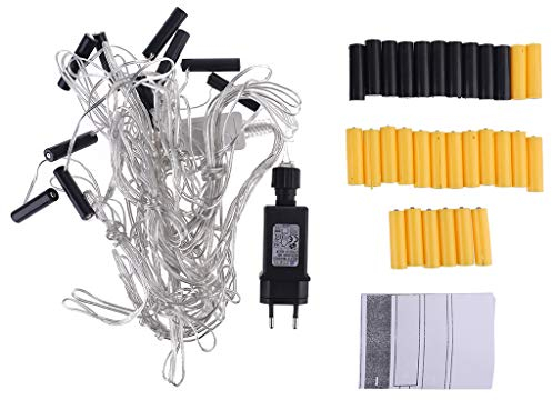 jiheousty Éliminateur de Piles AA 10 en 1 Remplacez 2X 3X Piles AA AAA Adaptateur Secteur UE