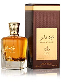 Al Wataniah Eau de Parfum, 100 ml, Special Oud, exotischer Duft und reich an Noten von Oud, perfekt für besondere Anlässe, langanhaltender Duft