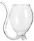 ORFOFE Cocktail Glasses Devil Wine Glass Clear Glasses Glass Vampire Glass Port Sippers Wine Glasses Large Red Wine Glass Wedding Decor Vampire Glass Large Glassware
