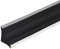 Melairya Deckenleisten selbstklebend, Dichtungs- und Zierleisten für Wandkanten, Schrankkanten, Abschlussleiste, Deckenkanten, Arbeitsplatten, Schälen und aufkleben (Color : Black+Silver, Size : 10m)