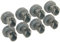 Beby 8PCS Dishwasher Basket Wheel for Favorit Privileg Dish Washer Kits Accessories