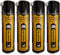 4 Stück Innotec Hi-Temp Wax Spray Unterboden und Hohlraumschutz Fettspray Schwarz - Next Level Konservierung für Automotive & Industrie - Keine Anhaftung von Schmutz und Staub - 500ml Spraydose