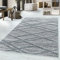 Morhane Pisa Parelle Teppich hochflor rechteckig 120x170cm grau
