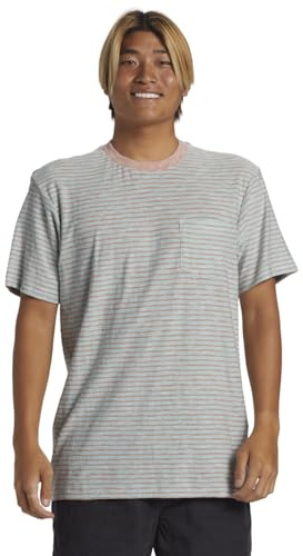 Quiksilver Kentin - Taschen-T-Shirt für Männer Rosa