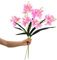 XZJMY Künstliche Freesien, künstliche Lilien für Hochzeit, Zuhause, Party, Garten, Geschäft, Büro, Dekoration, Rosa, 3 Stück