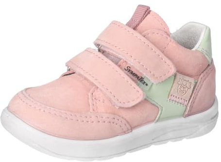 RICOSTA Mädchen Stiefel Kito, Baby und Kleinkinder Lauflernschuhe, Weite: Mittel, lose Einlage, Sympatex, Booties, wasserdicht, rosa/grün (310), 20 EU