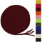 CAMAL Corde Coton Cordon 8mm Fil Macramé Grosse Decoration Corde Epaisse Corde Tressée pour Bricolage, Décoration Murale, Suspension de Plantes, Jardinage (8mm x 3m, Rouge Vin)