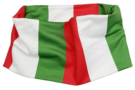 Thayakii Stirnband Stirnband Sport, Haarband mit Flaggenmuster Schweißband Kopftuch elastisch für Fashion Outdoor Training Bandana (IT, L)