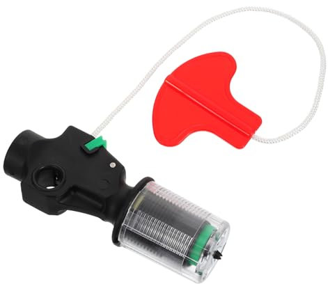 Anneome 33g Co2 Inflator Device for Inflatable Life Jackets Automatic Manual Switch Stainless Steel Portable Safety Accessory for Water Sports Random Style