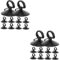 Garneck Sets Light Bulb Remover Suction Cups Portable Tool for High Ceiling Recessed Light Bulbs Pcs